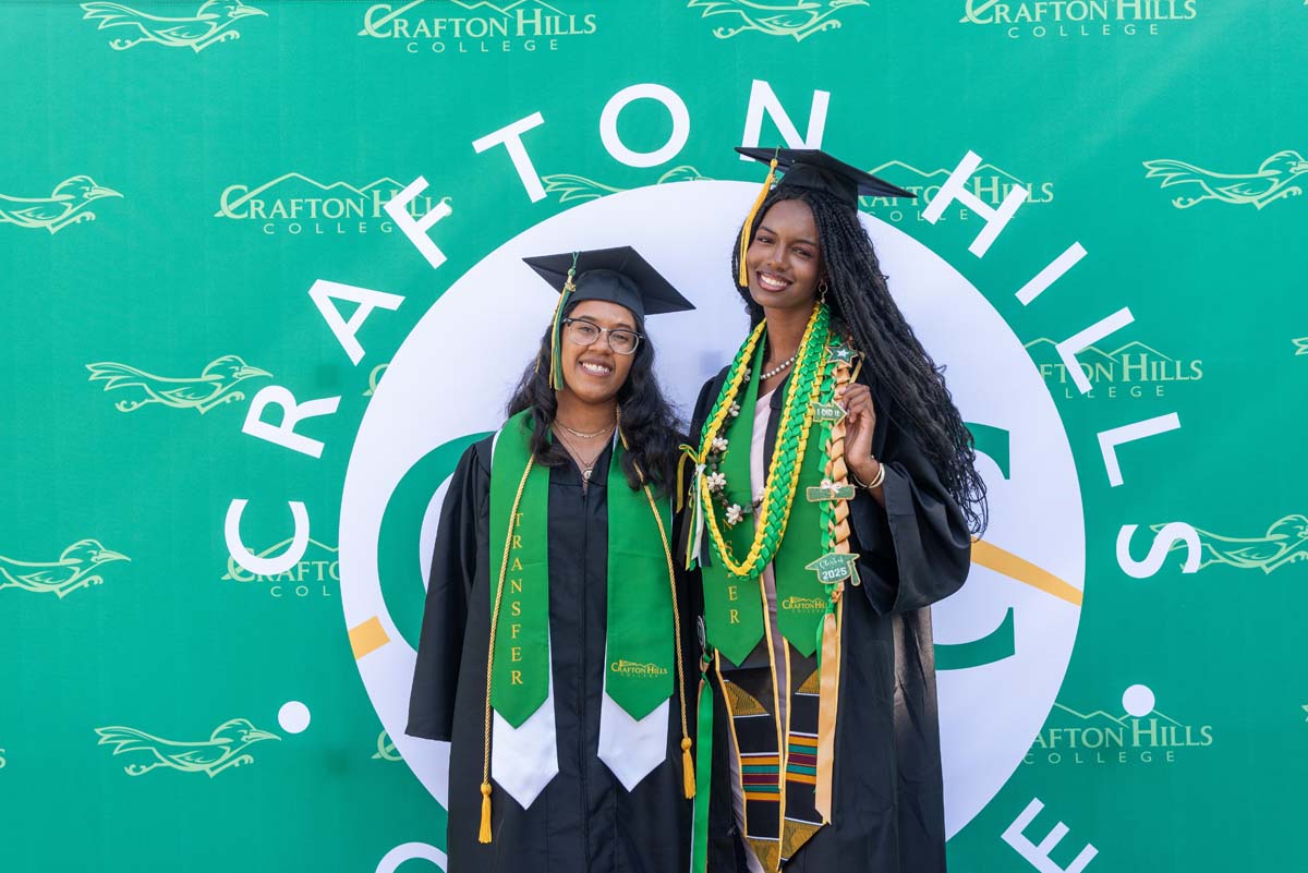 Grads line up for commencement at CHC.