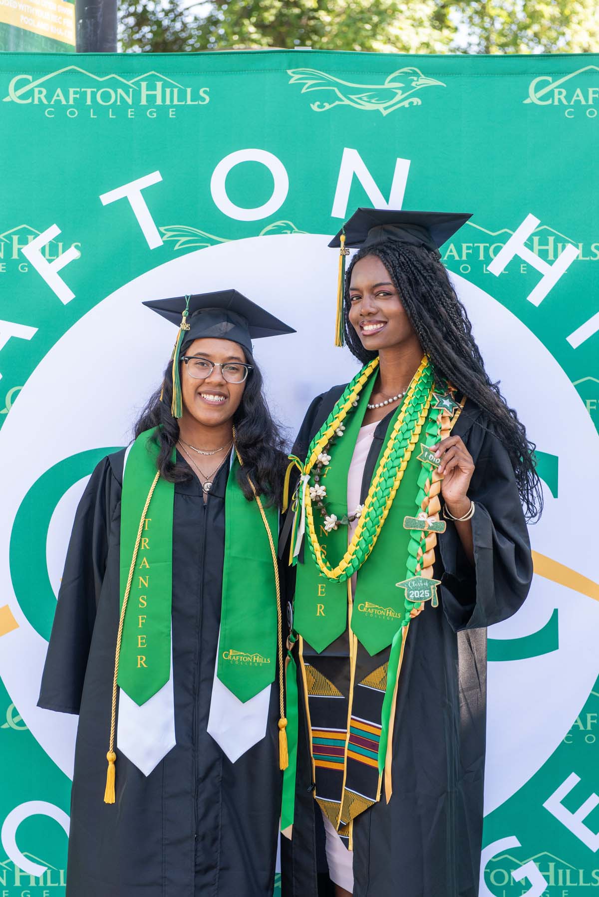Grads line up for commencement at CHC.