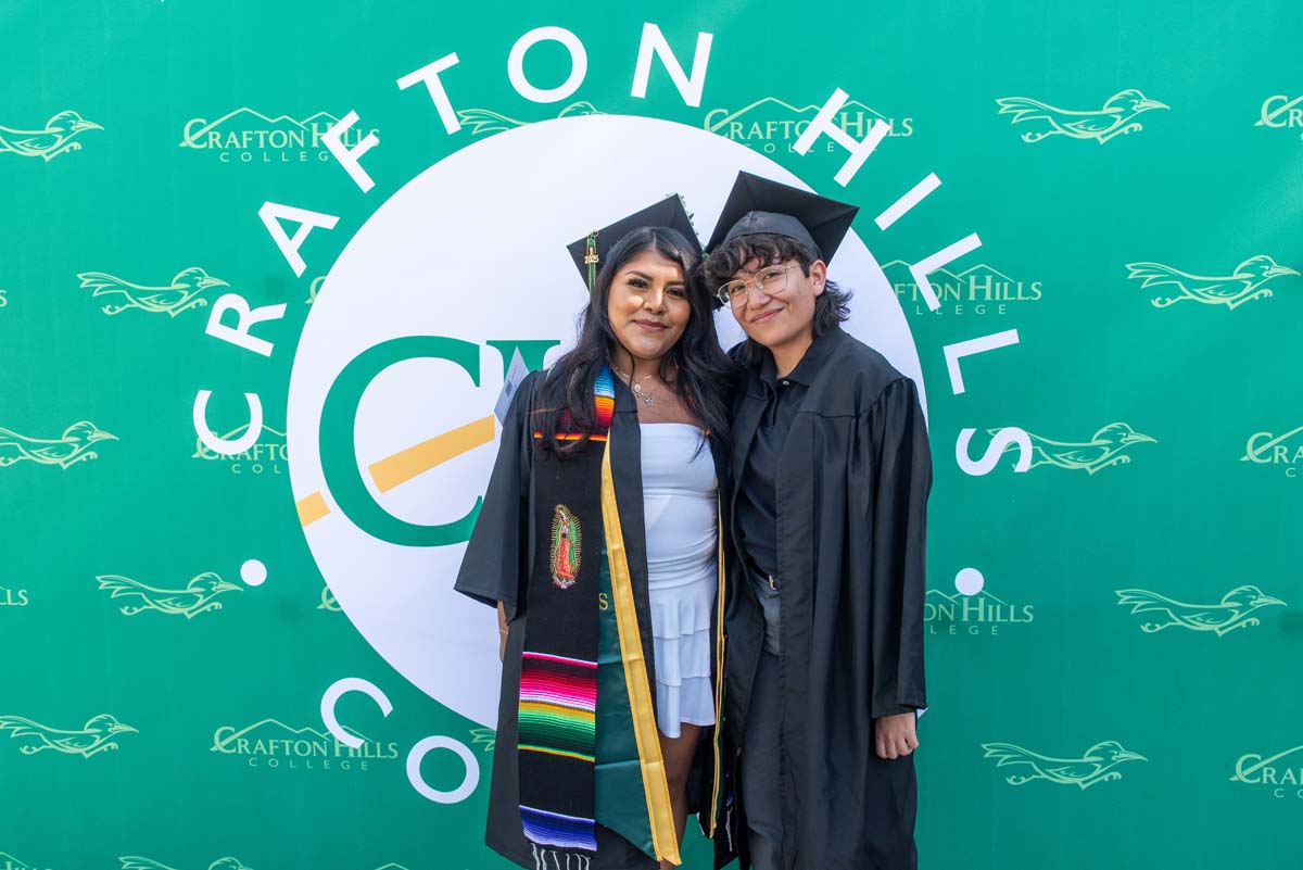 Grads line up for commencement at CHC.