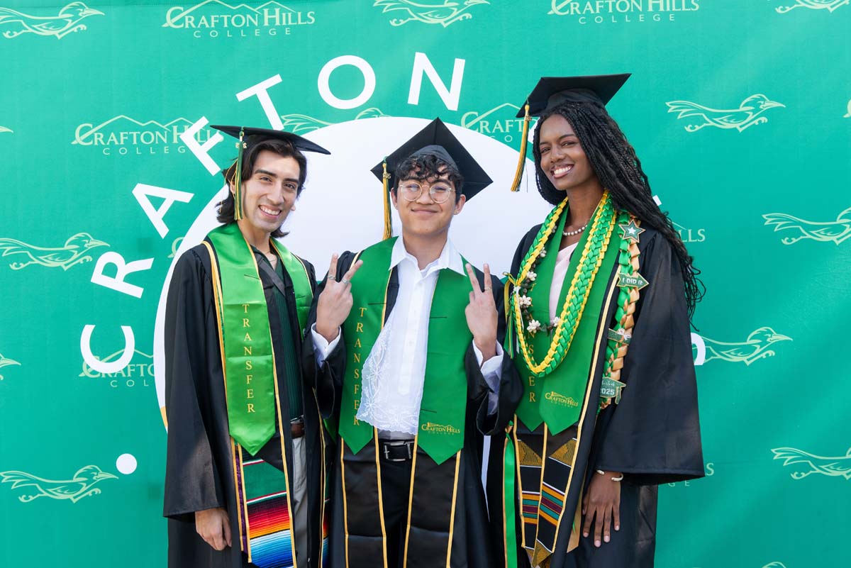 Grads line up for commencement at CHC.