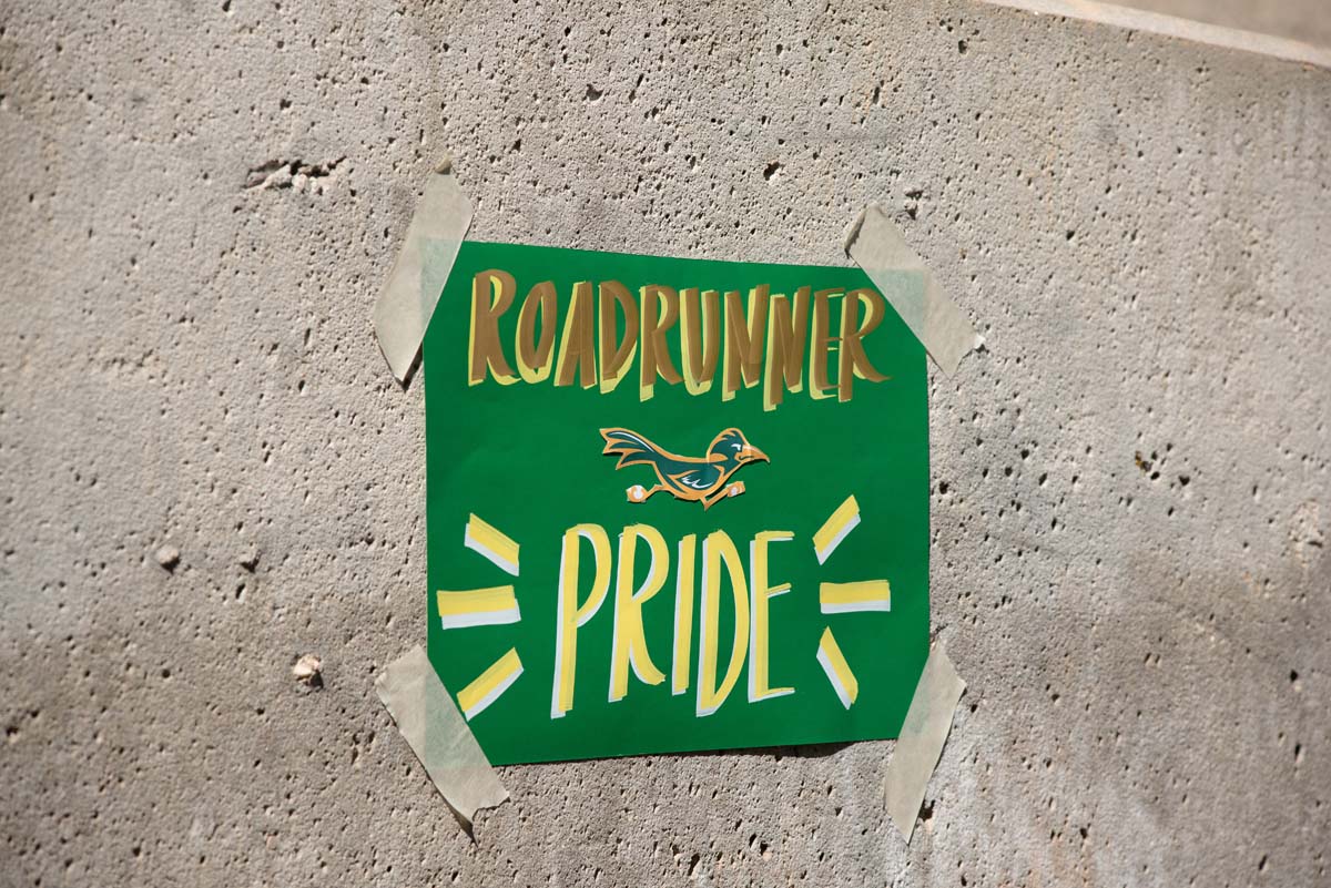 Grads line up for commencement at CHC.