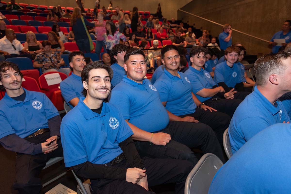 EMT grads are celebrated at graduation ceremony.