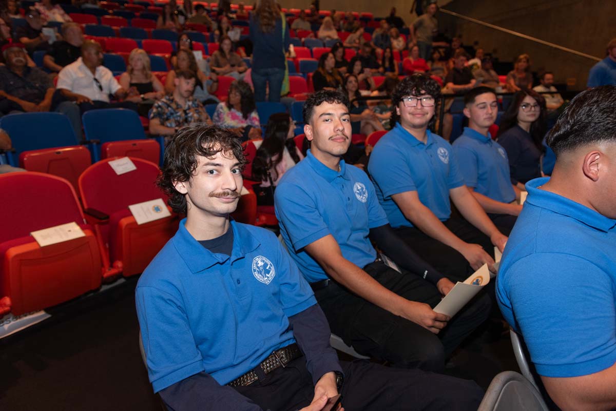 EMT grads are celebrated at graduation ceremony.