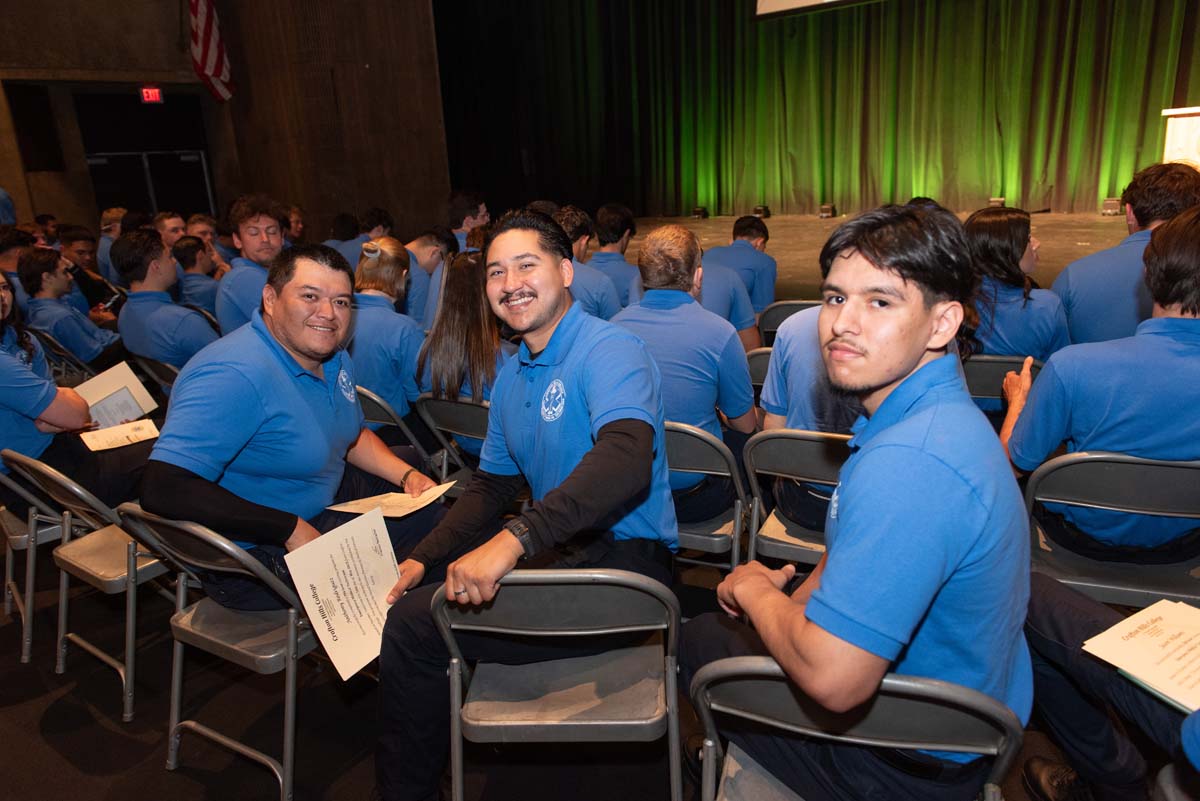 EMT grads are celebrated at graduation ceremony.