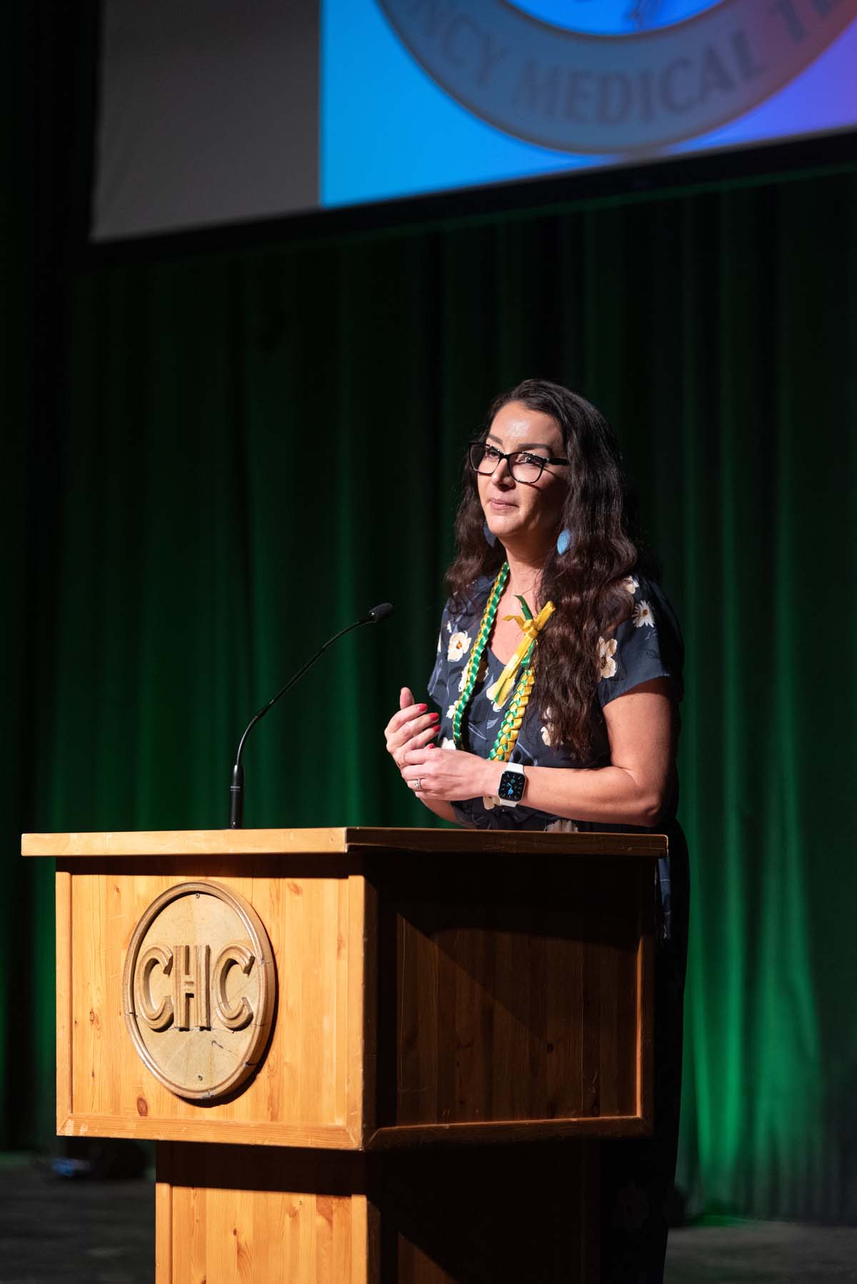 EMT grads are celebrated at graduation ceremony.