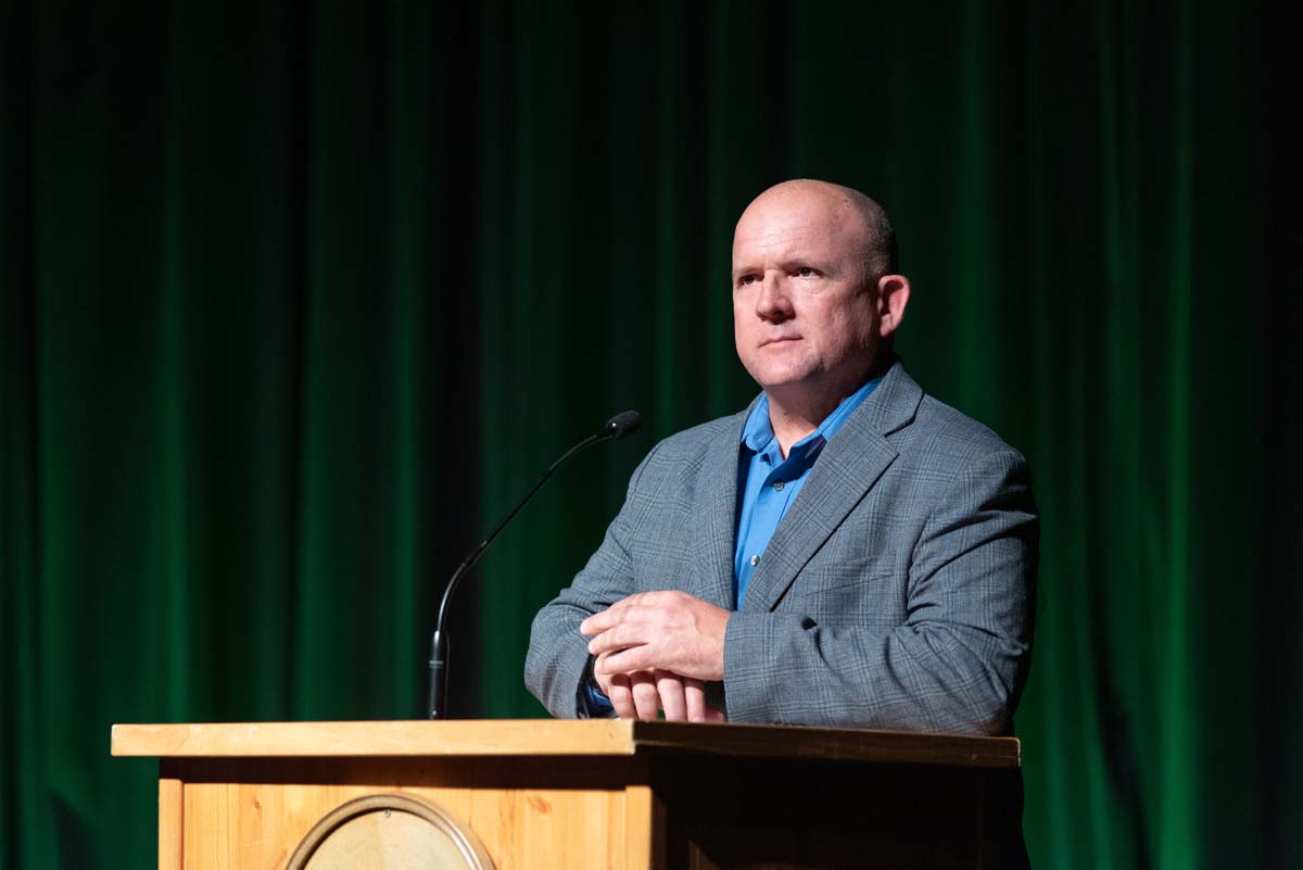EMT grads are celebrated at graduation ceremony.