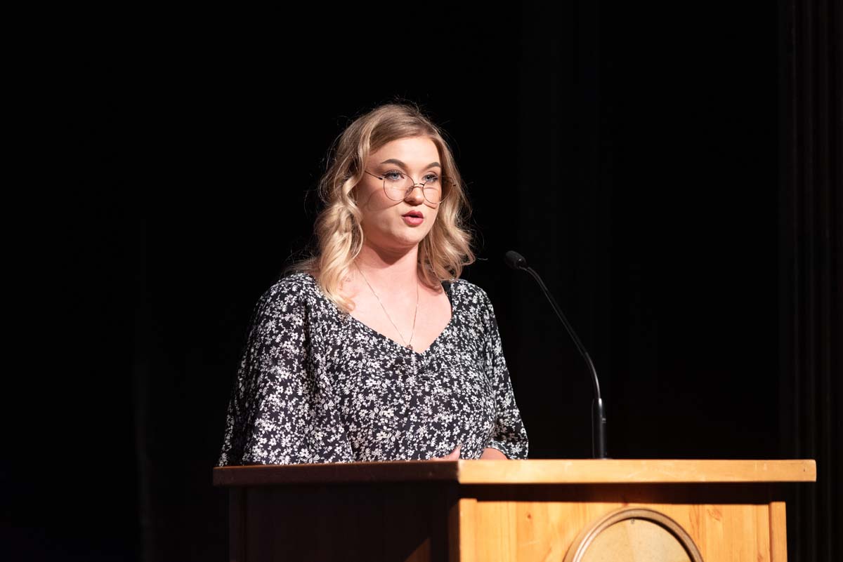 EMT grads are celebrated at graduation ceremony.