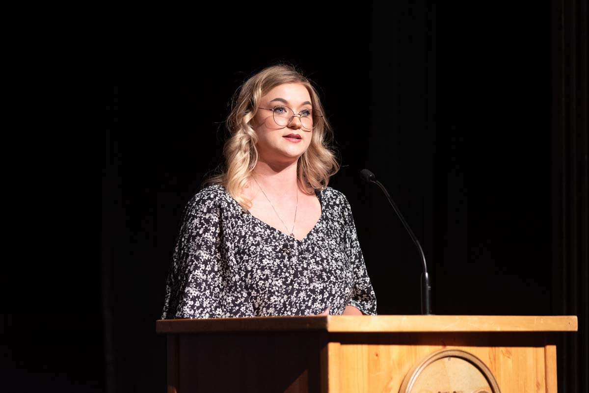 EMT grads are celebrated at graduation ceremony.