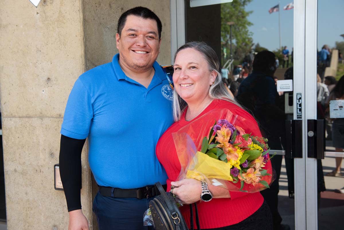 EMT grads are celebrated at graduation ceremony.