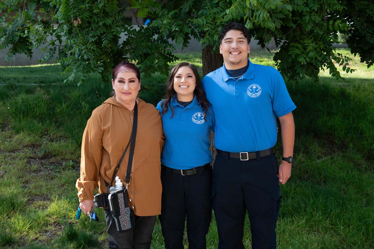 EMT grads are celebrated at graduation ceremony.