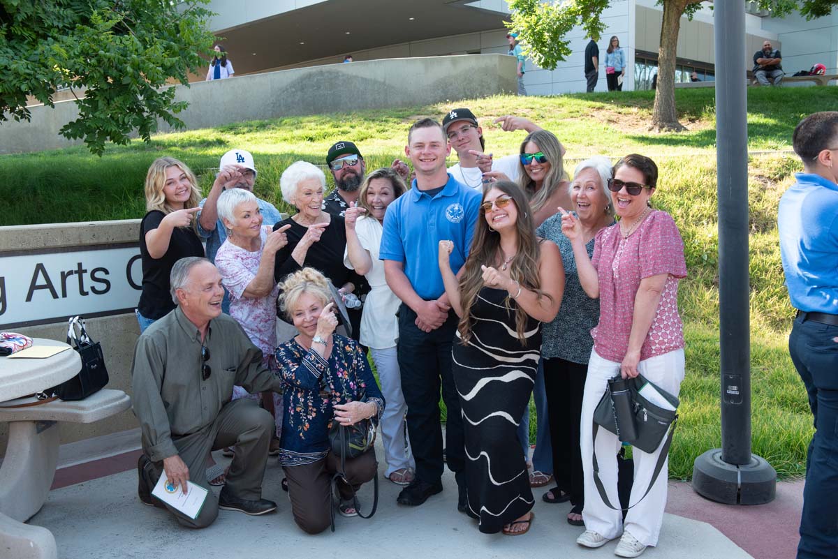 EMT grads are celebrated at graduation ceremony.