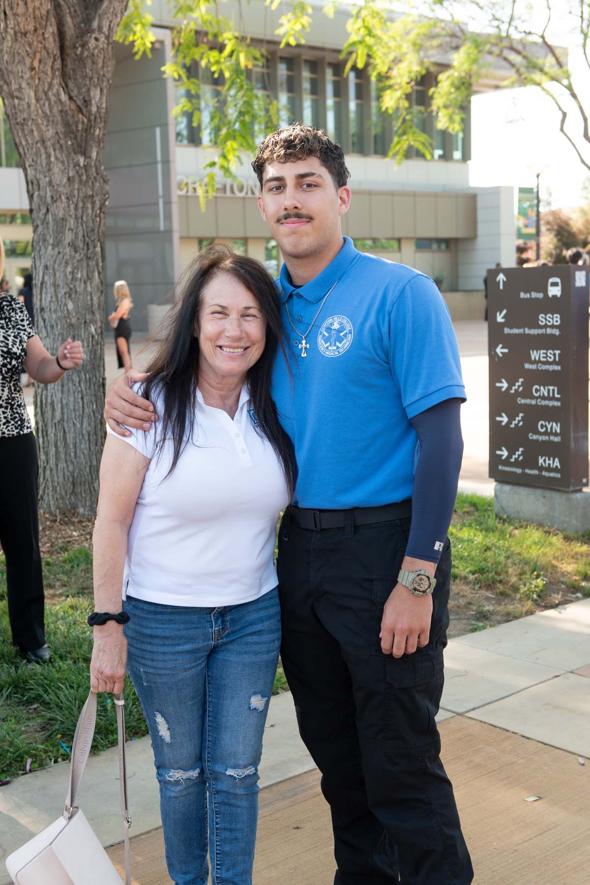 EMT grads are celebrated at graduation ceremony.