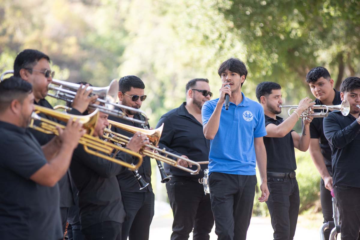 EMT grads are celebrated at graduation ceremony.