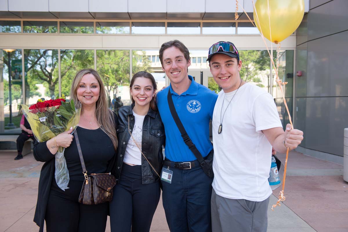 EMT grads are celebrated at graduation ceremony.
