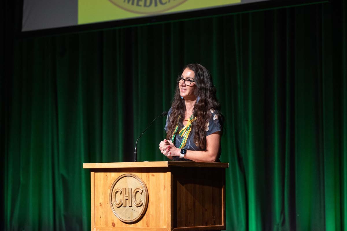 Crafton Hills College celebrate newest EMTS at graduation ceremony.