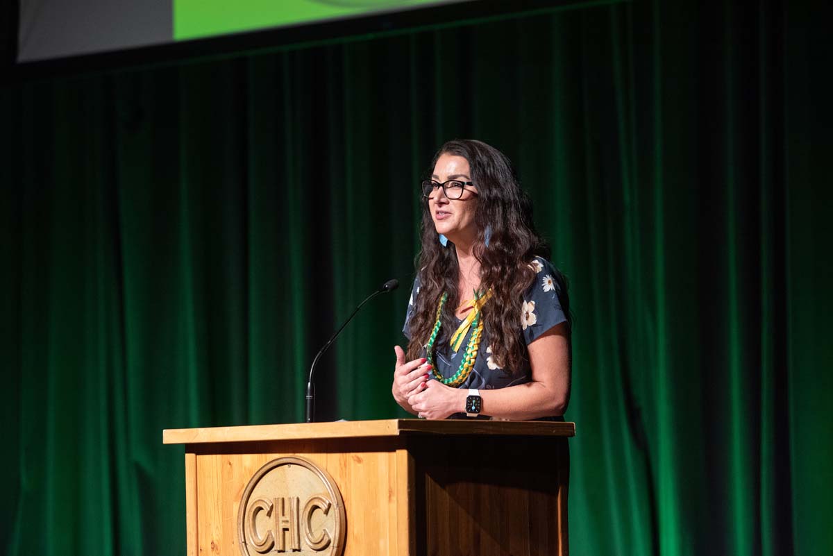 Crafton Hills College celebrate newest EMTS at graduation ceremony.