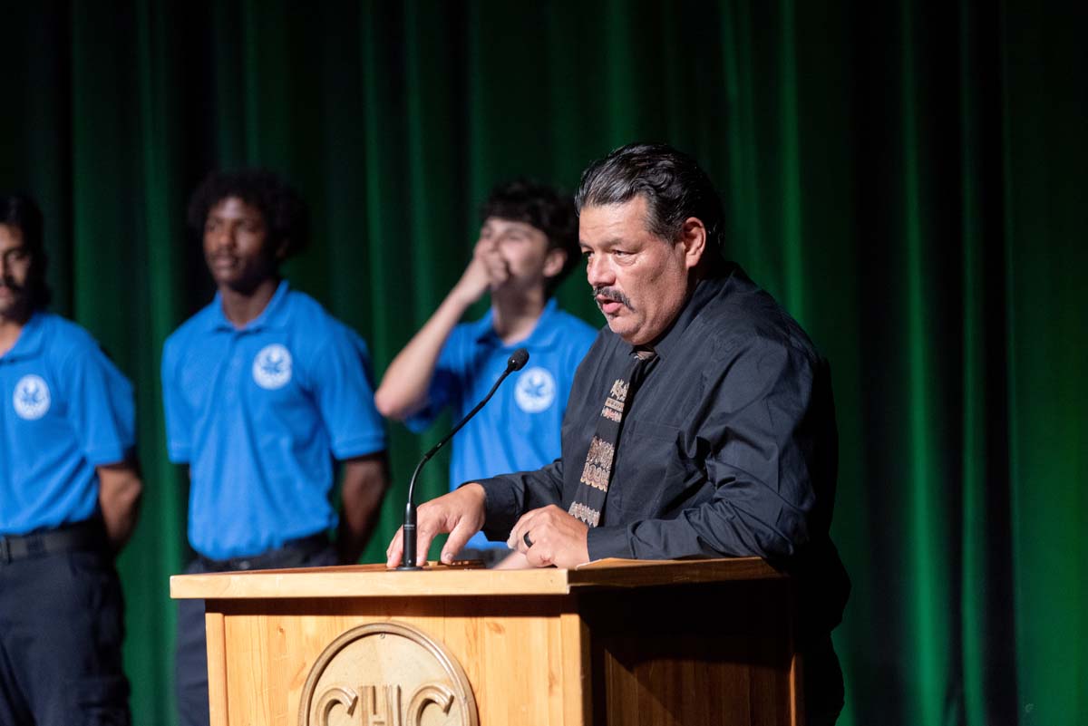 Crafton Hills College celebrate newest EMTS at graduation ceremony.