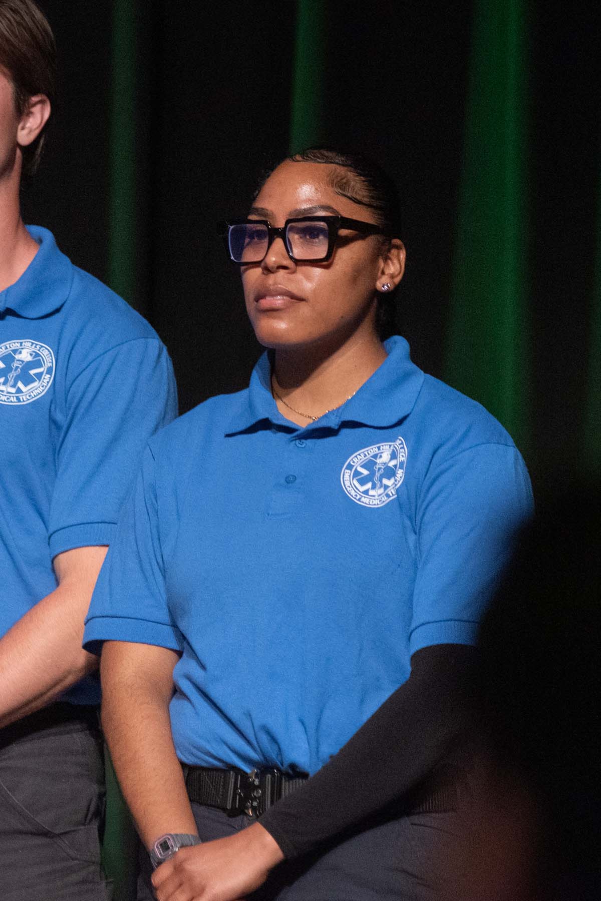 Crafton Hills College celebrate newest EMTS at graduation ceremony.