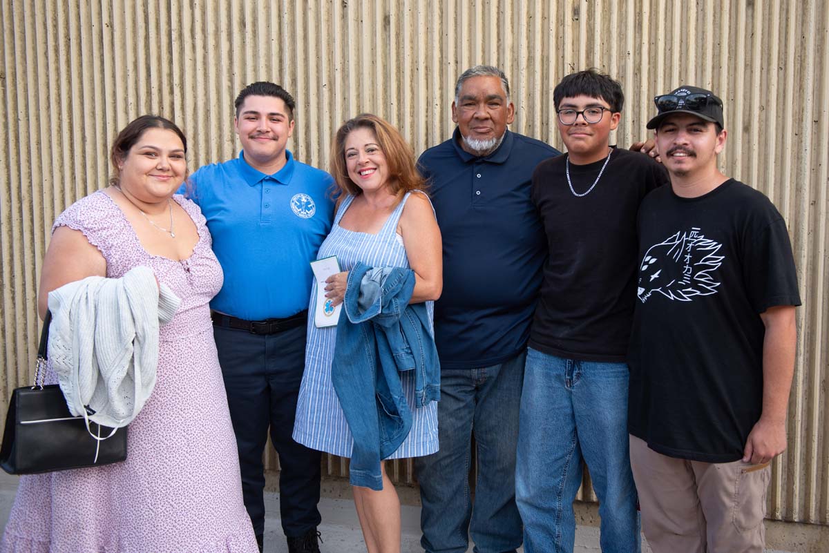 Crafton Hills College celebrate newest EMTS at graduation ceremony.