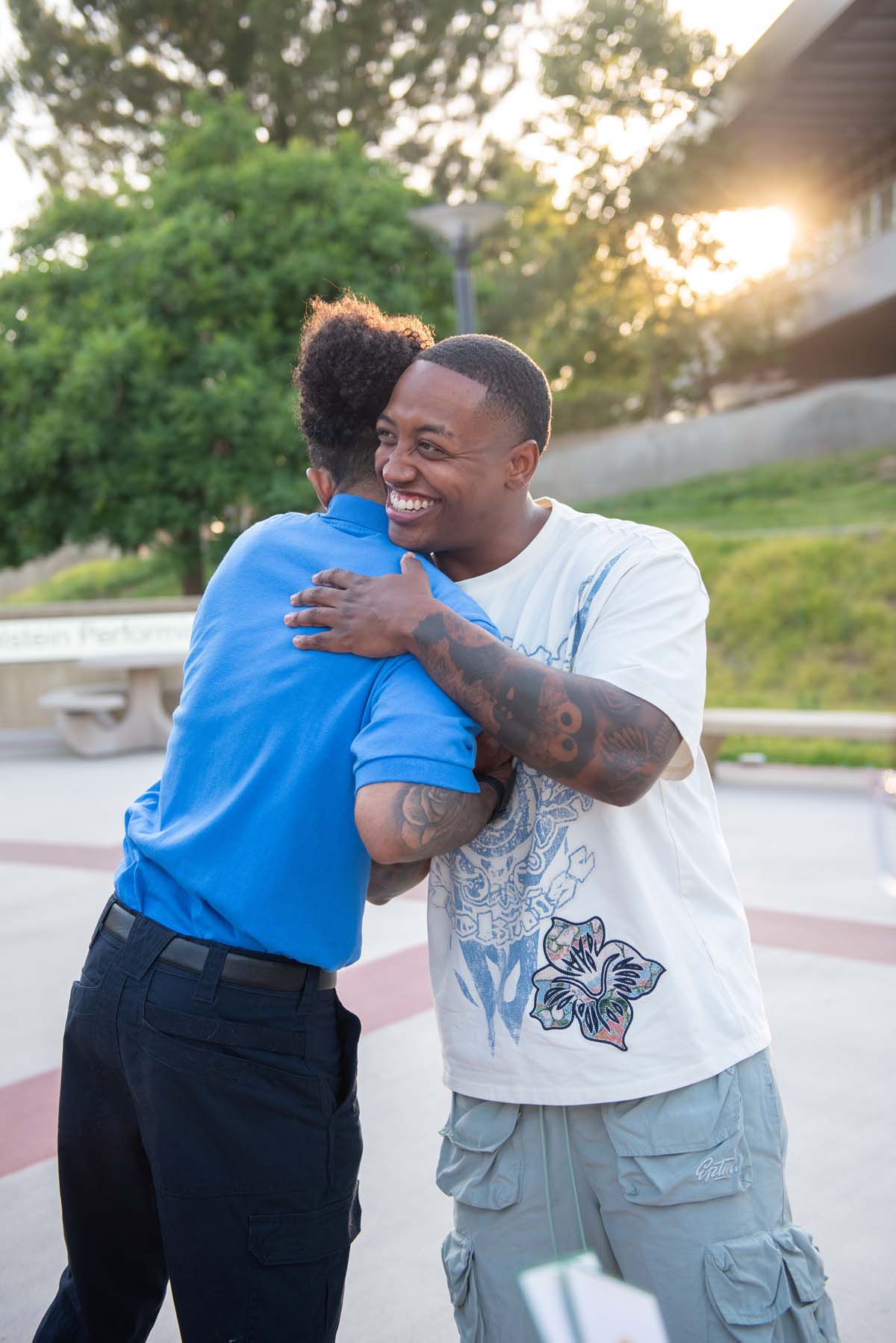 Crafton Hills College celebrate newest EMTS at graduation ceremony.