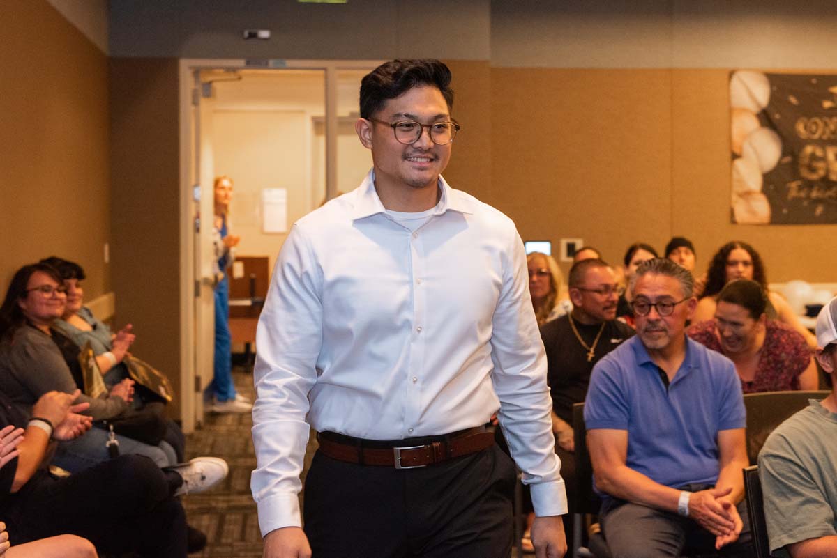 Students attend radiologic technology graduation at ARMC.