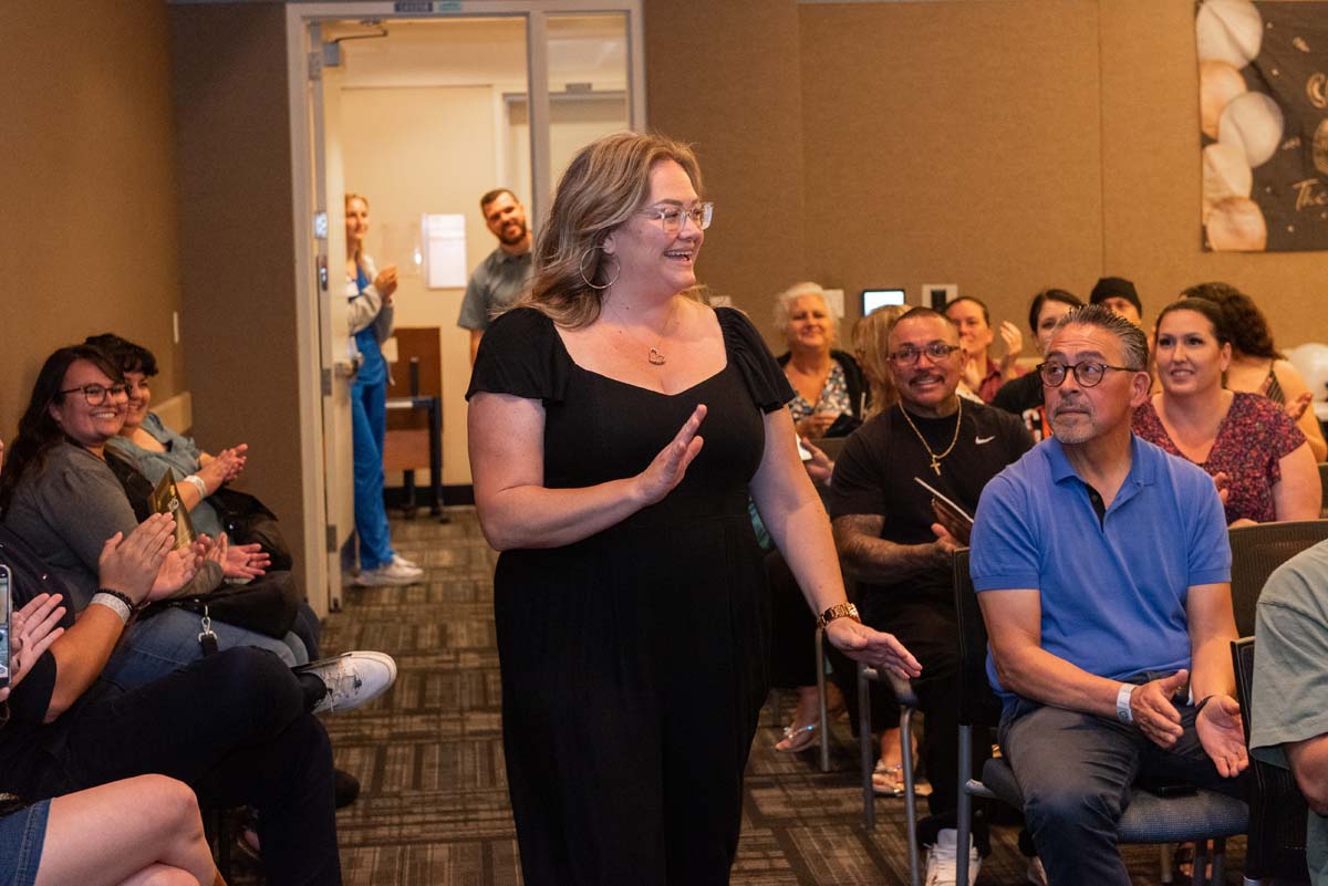 Students attend radiologic technology graduation at ARMC.