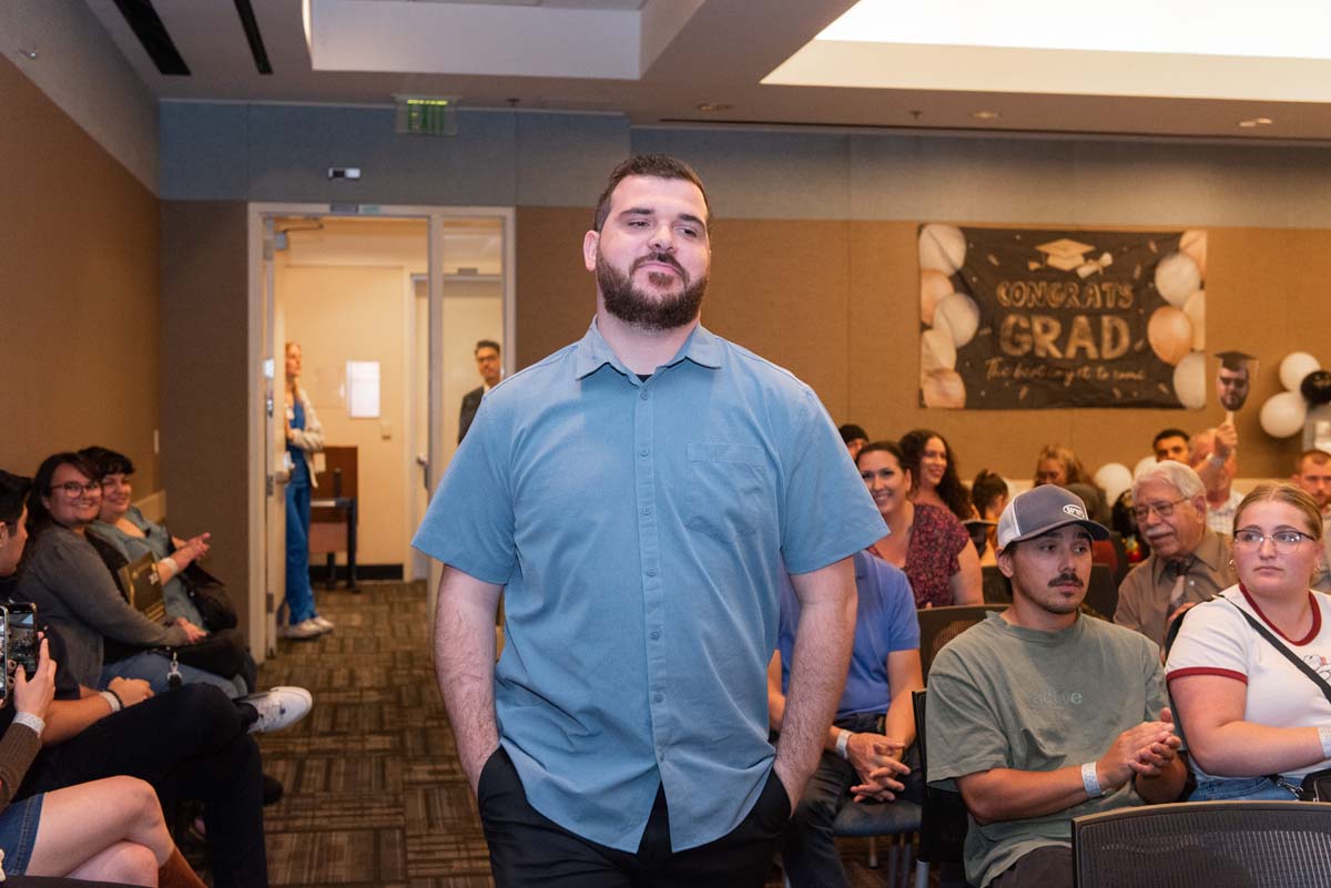 Students attend radiologic technology graduation at ARMC.