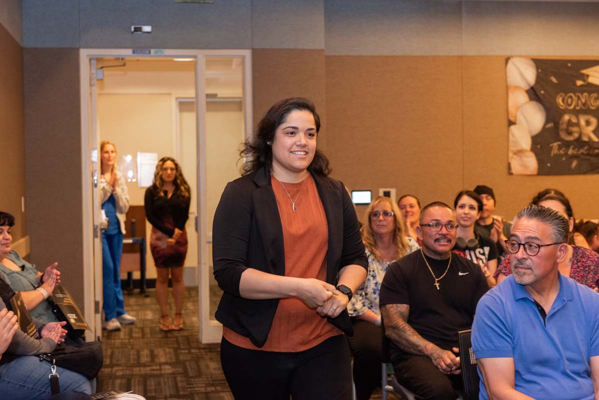 Students attend radiologic technology graduation at ARMC.