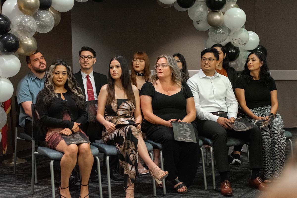 Students attend radiologic technology graduation at ARMC.