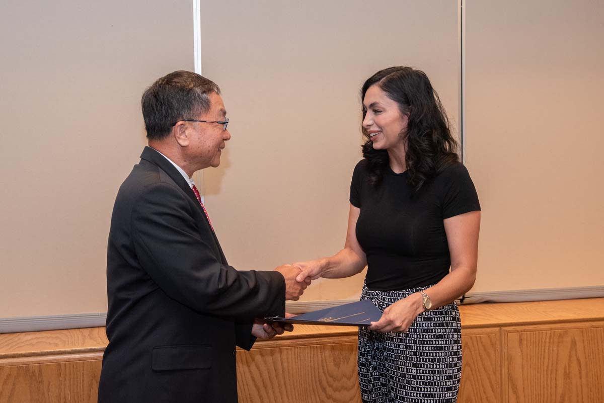 Students attend radiologic technology graduation at ARMC.