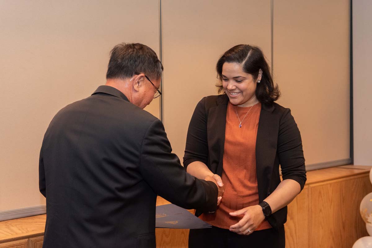 Students attend radiologic technology graduation at ARMC.