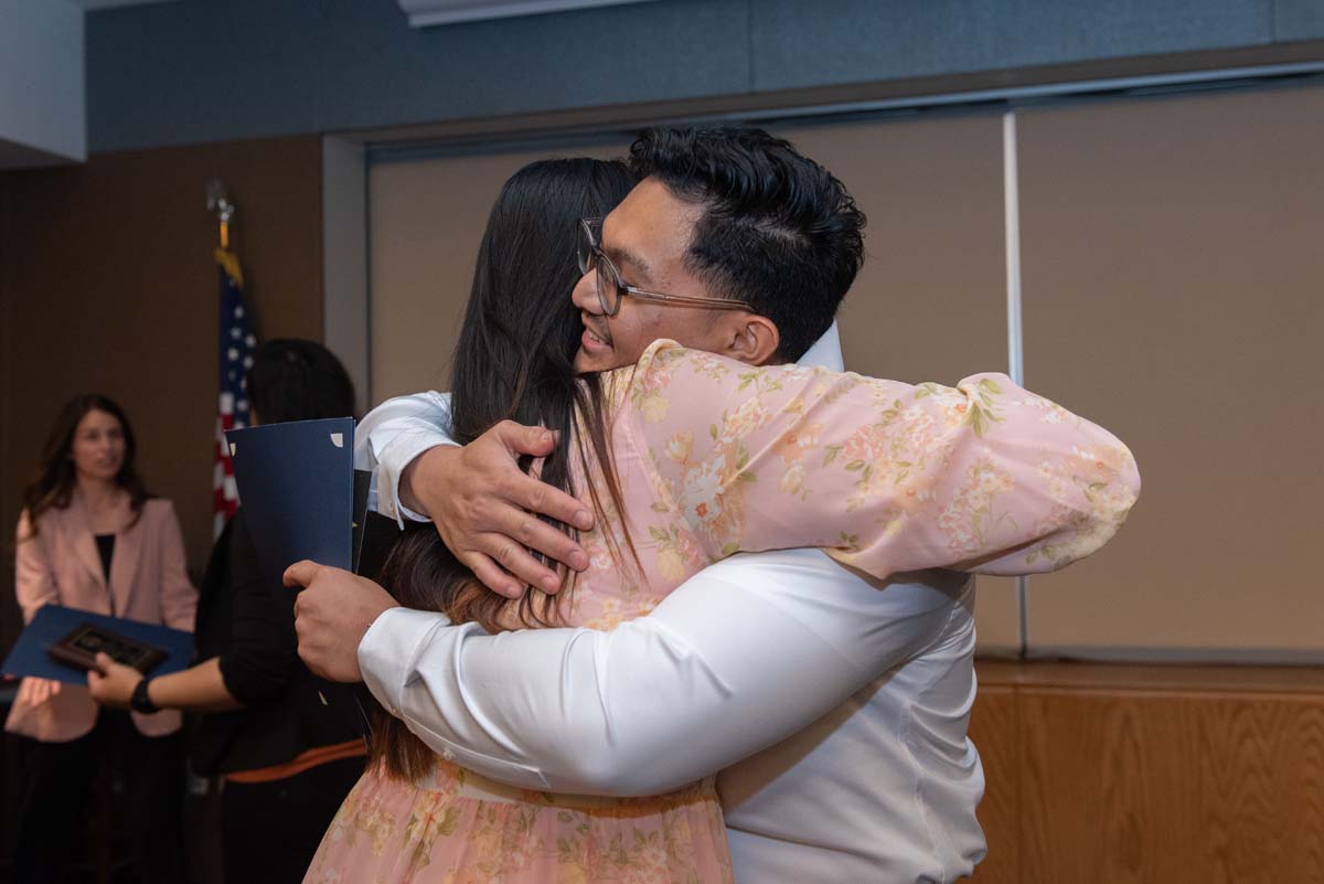 Students attend radiologic technology graduation at ARMC.