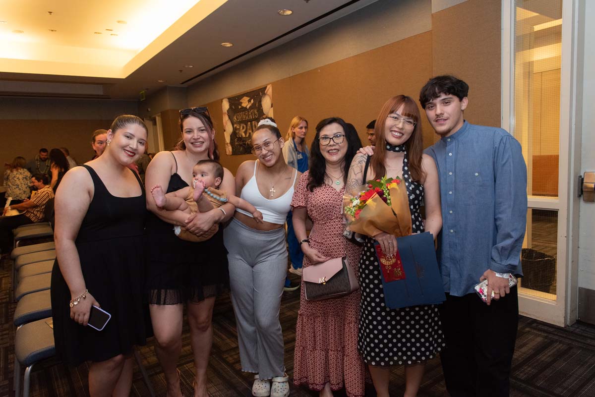 Students attend radiologic technology graduation at ARMC.