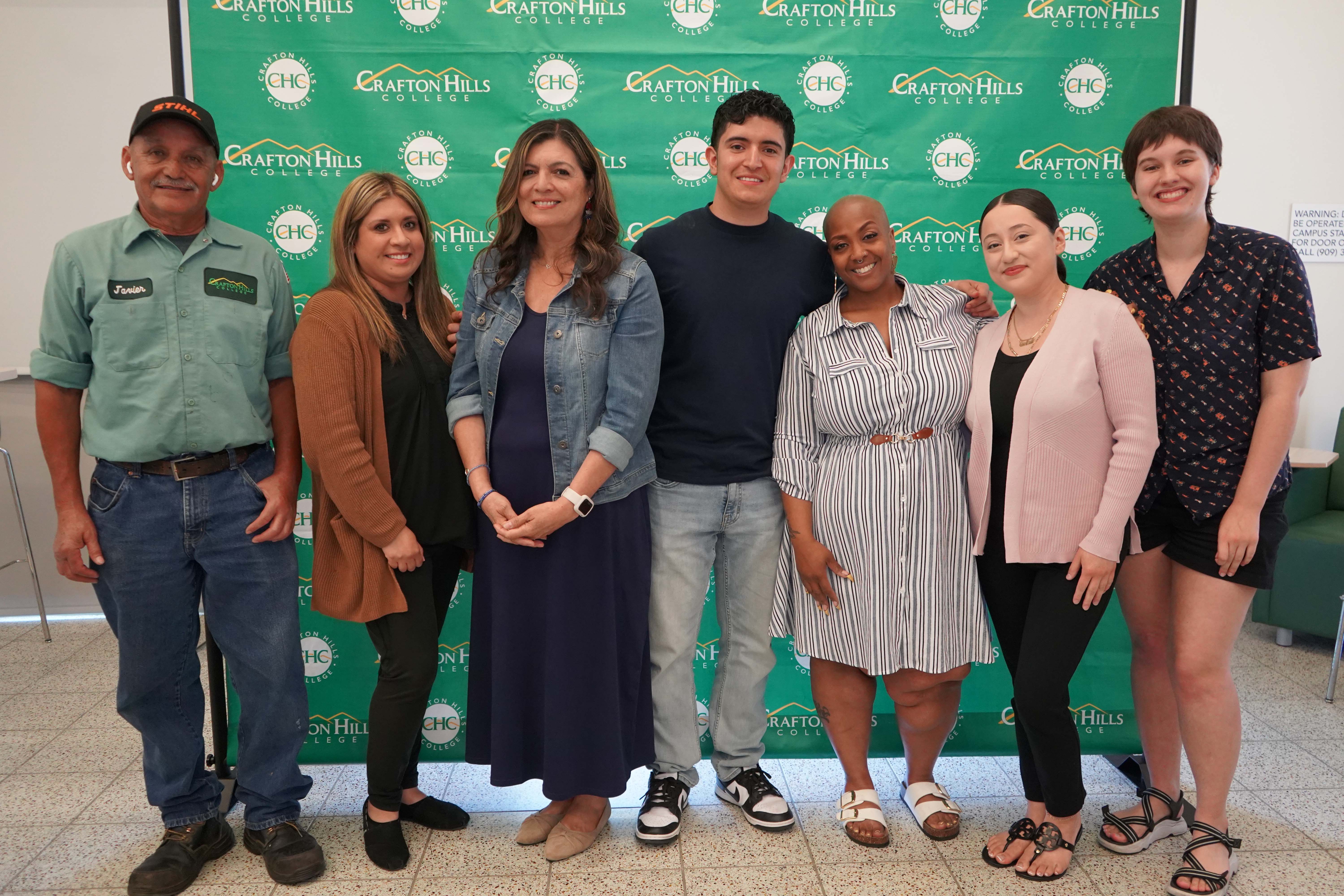 Employess attend a luncheon presented by CHC administrators.