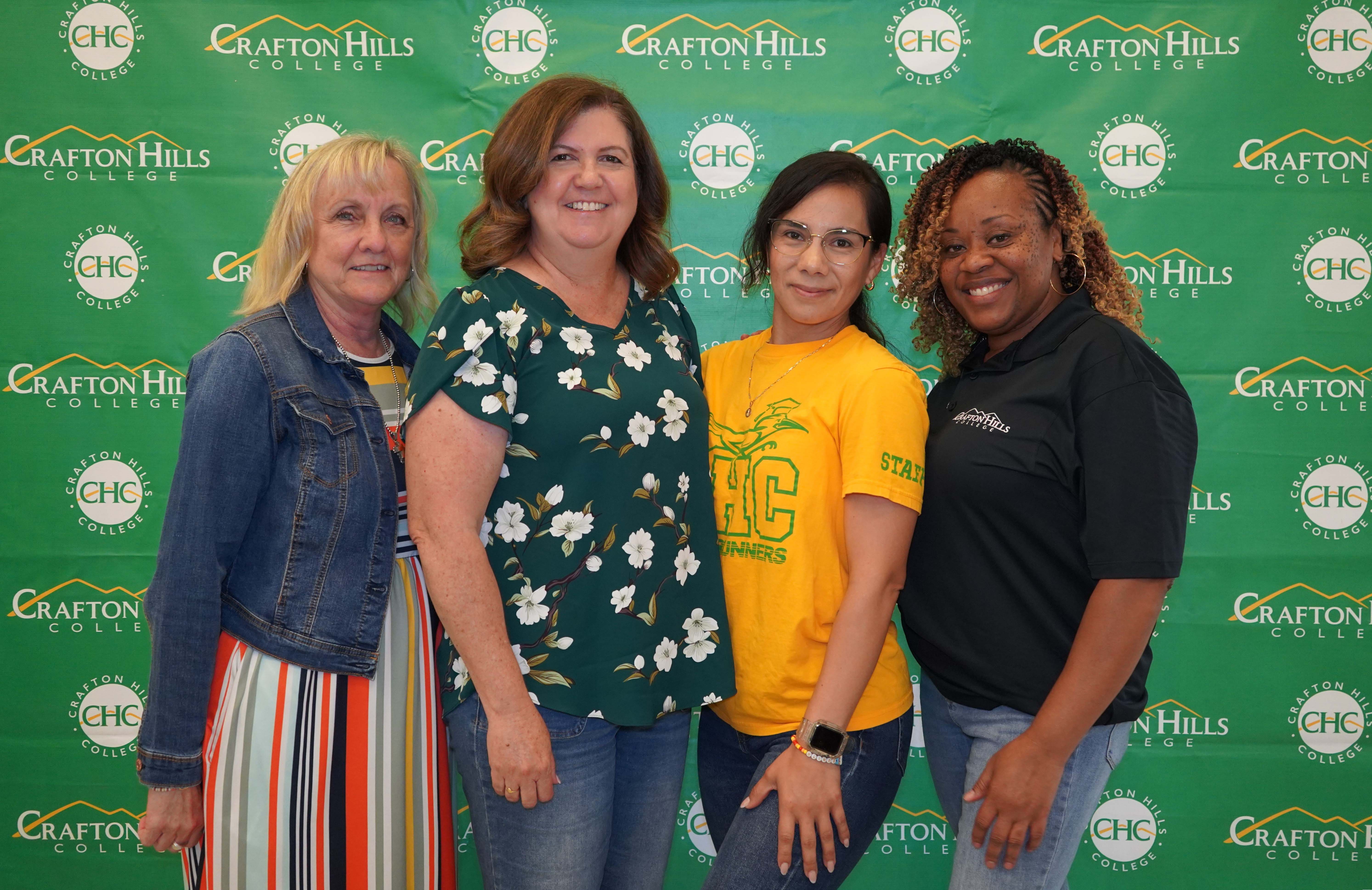 Employess attend a luncheon presented by CHC administrators.