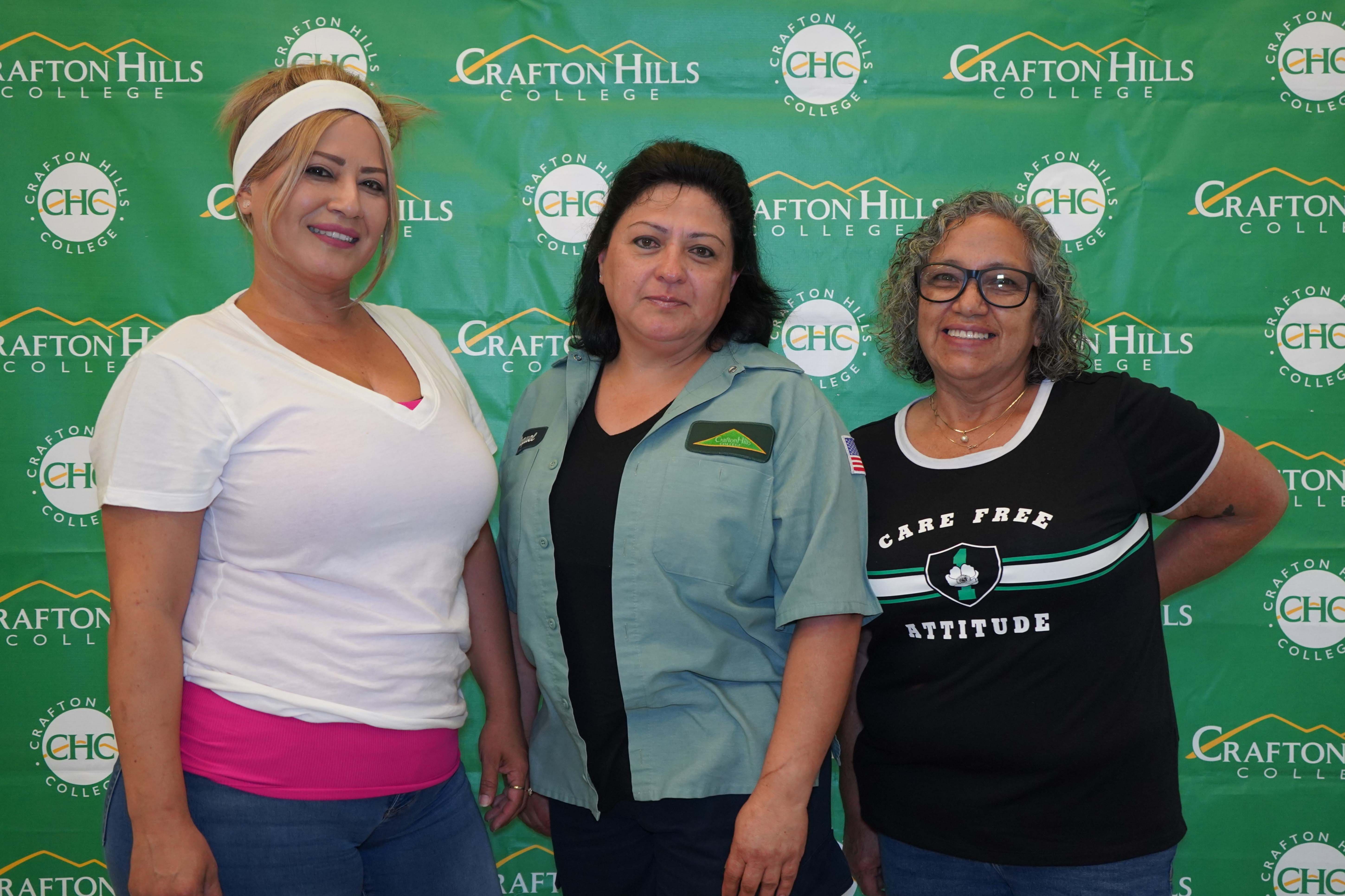 Employess attend a luncheon presented by CHC administrators.