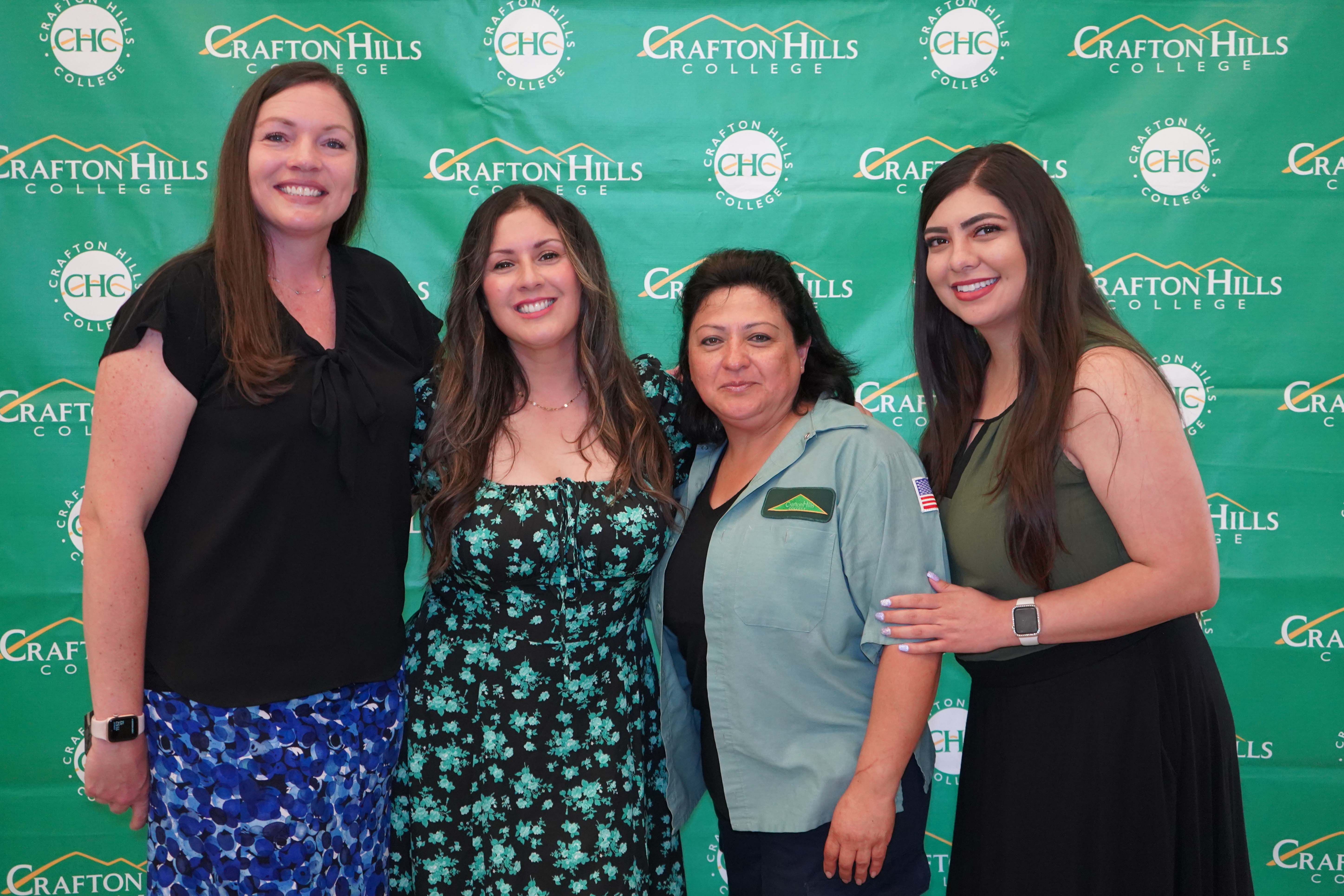 Employess attend a luncheon presented by CHC administrators.