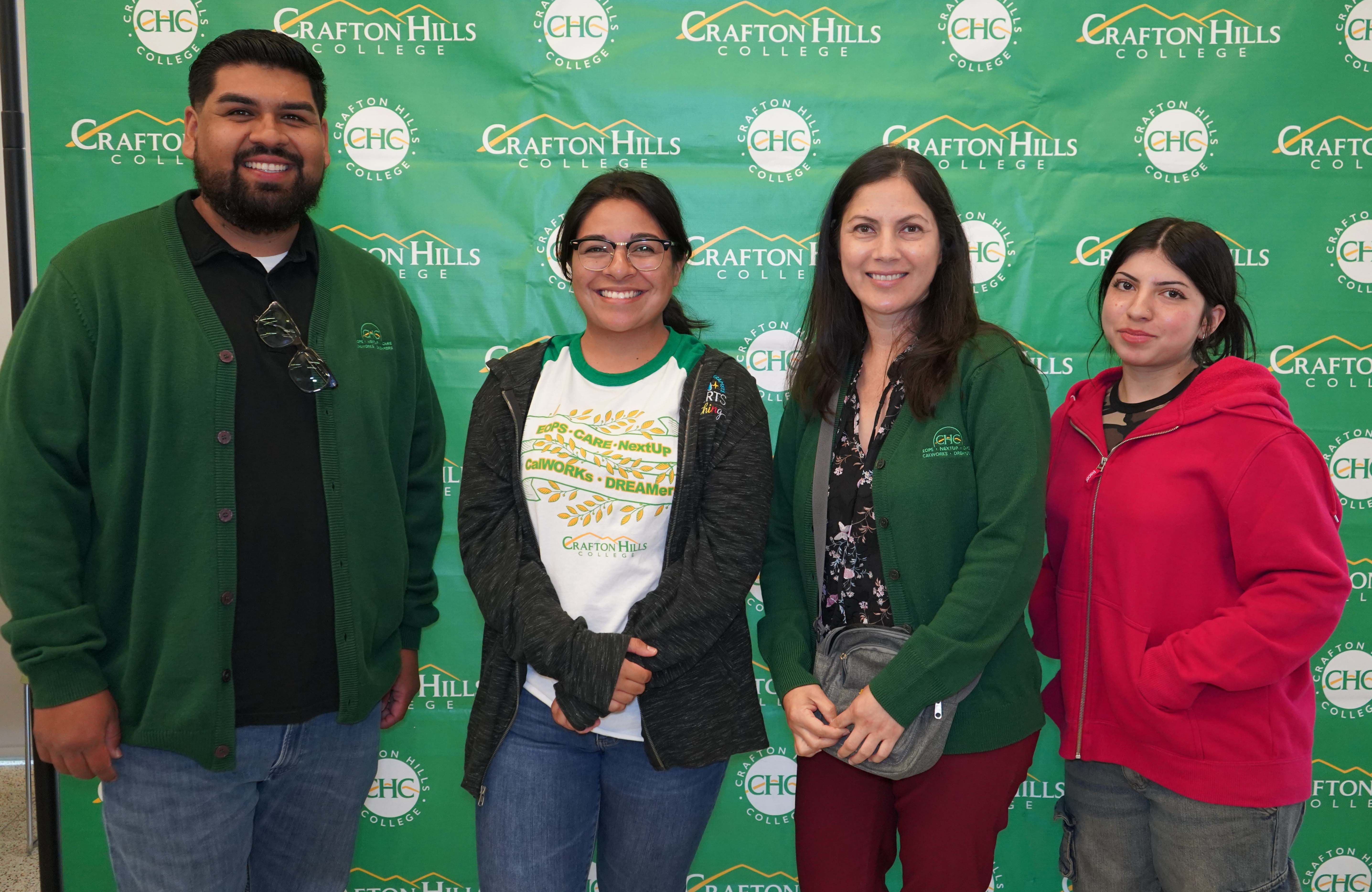 Employess attend a luncheon presented by CHC administrators.