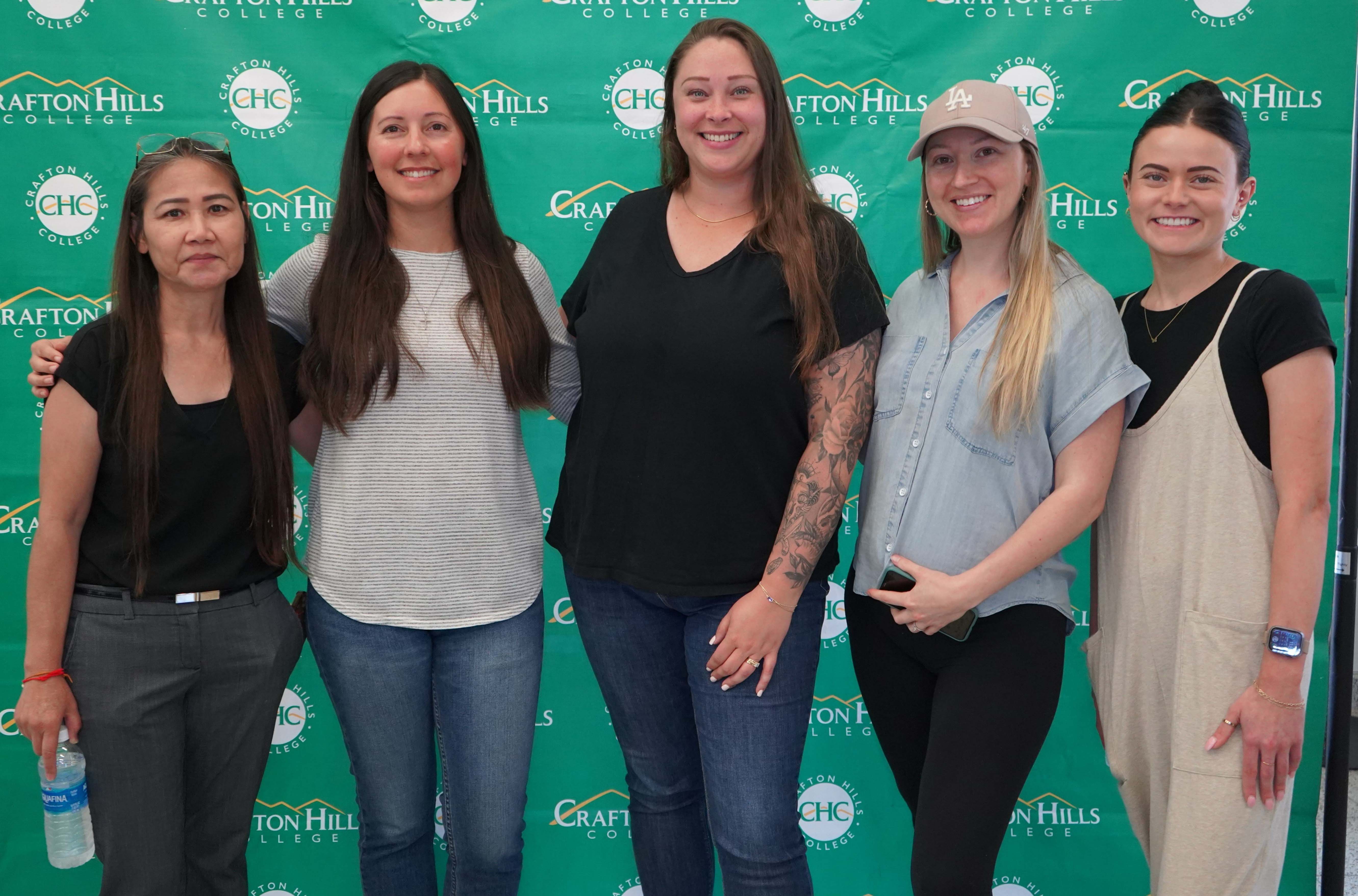 Employess attend a luncheon presented by CHC administrators.