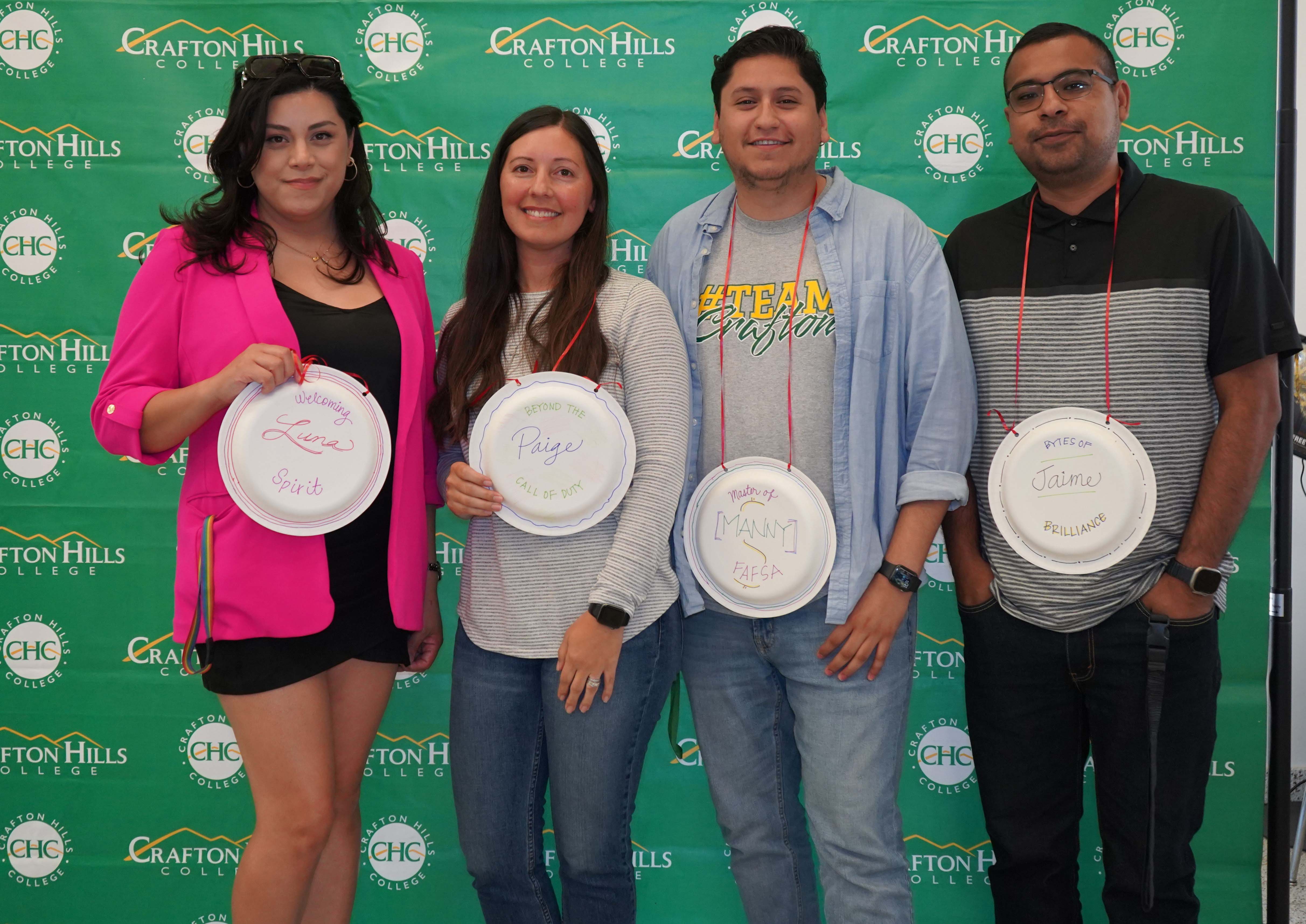 Employess attend a luncheon presented by CHC administrators.