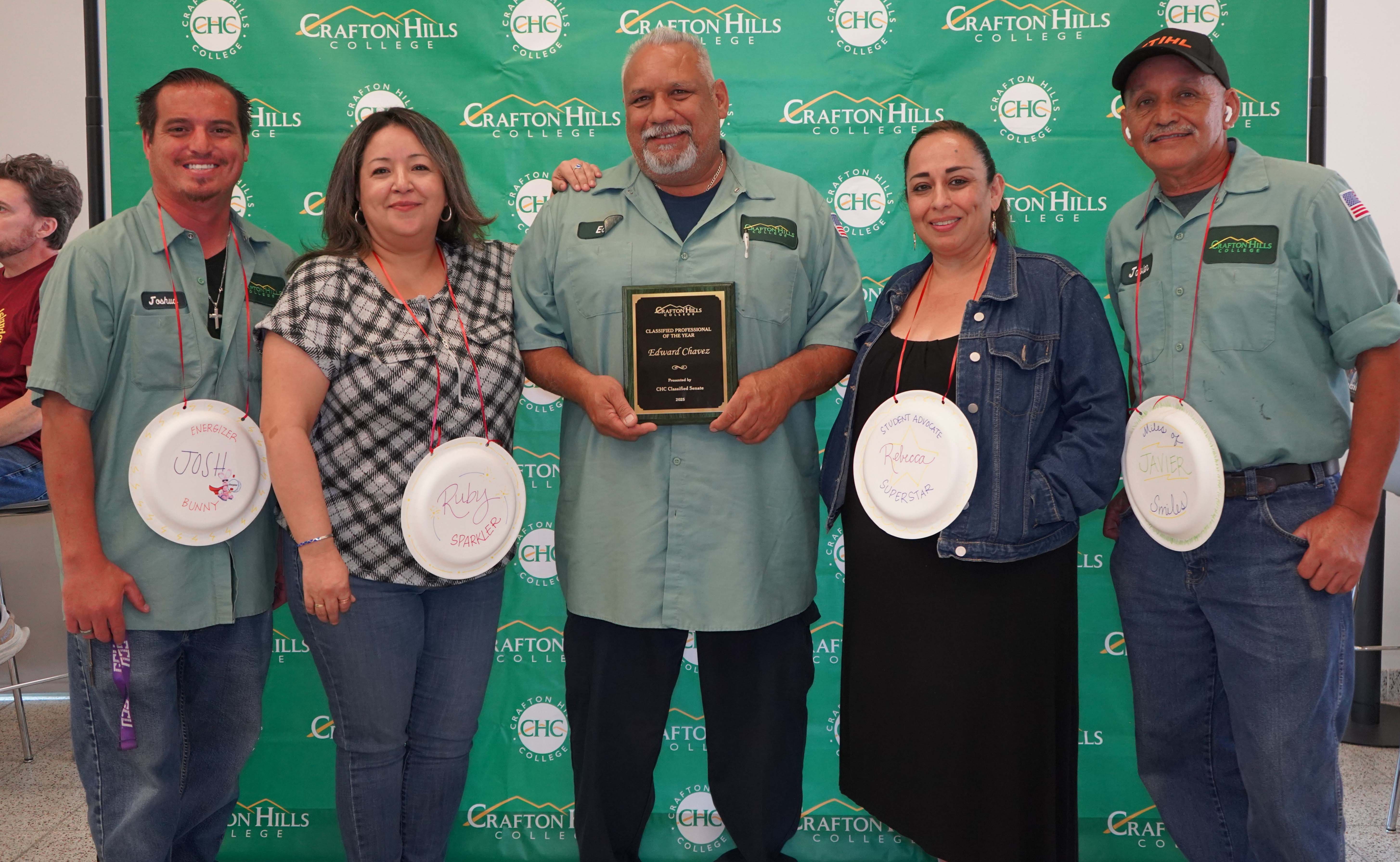 Employess attend a luncheon presented by CHC administrators.