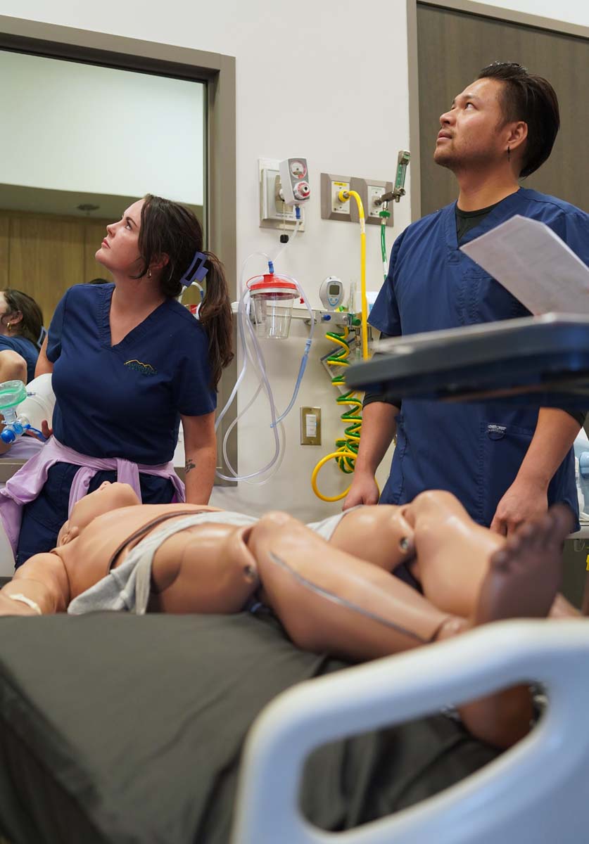 Paramedics with CPR Dummy
