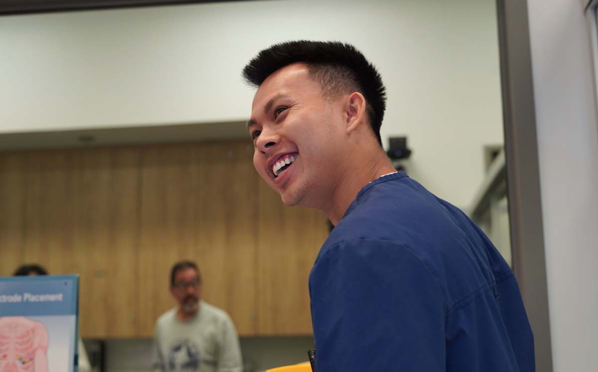 Paramedics with CPR Dummy