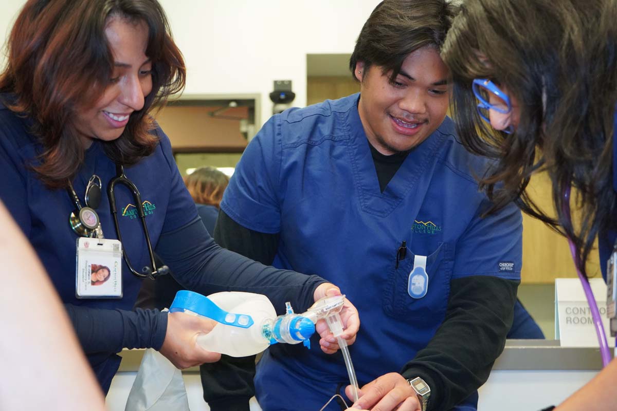 Paramedics with CPR Dummy