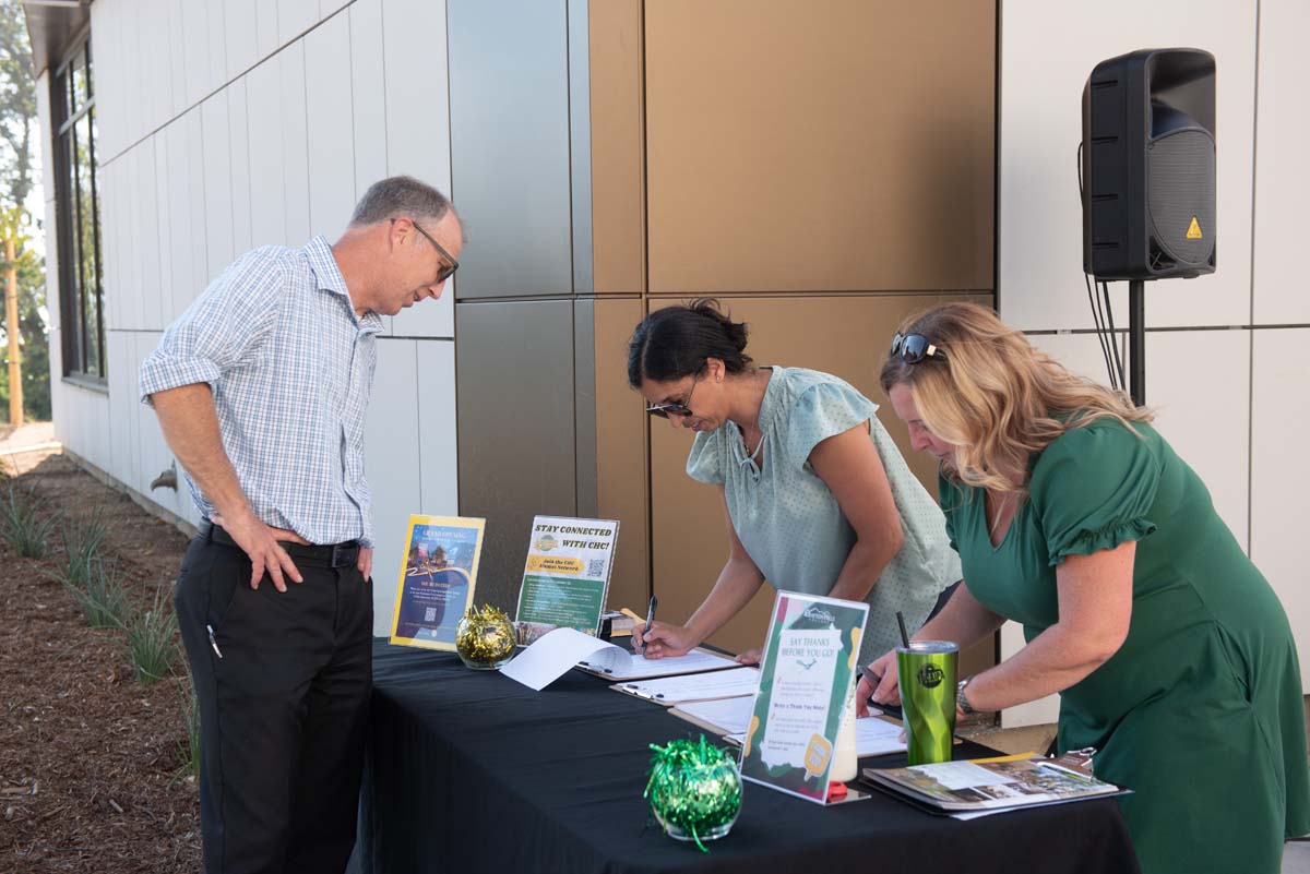 Elaine Rosen and Others at Naming Ceremony