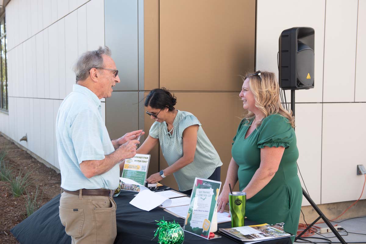 Elaine Rosen and Others at Naming Ceremony