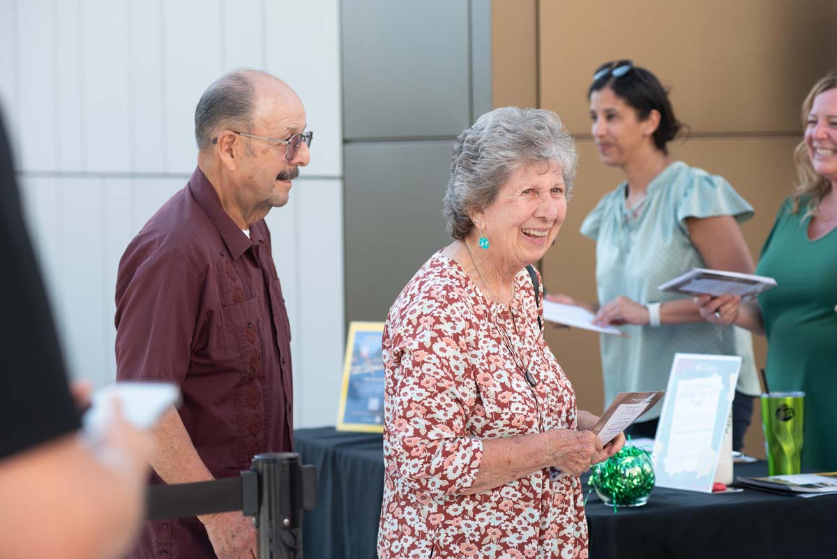 Elaine Rosen and Others at Naming Ceremony
