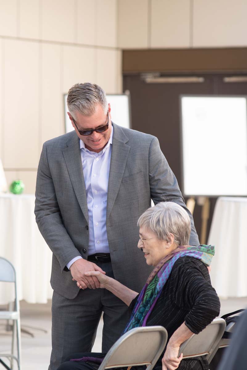 Elaine Rosen and Others at Naming Ceremony