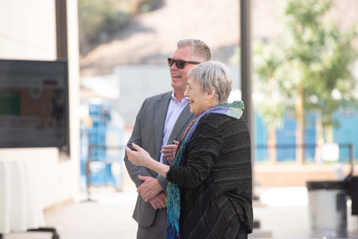 Elaine Rosen and Others at Naming Ceremony