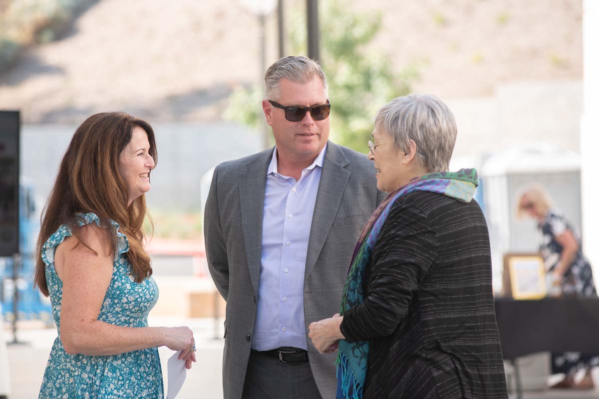 Elaine Rosen and Others at Naming Ceremony